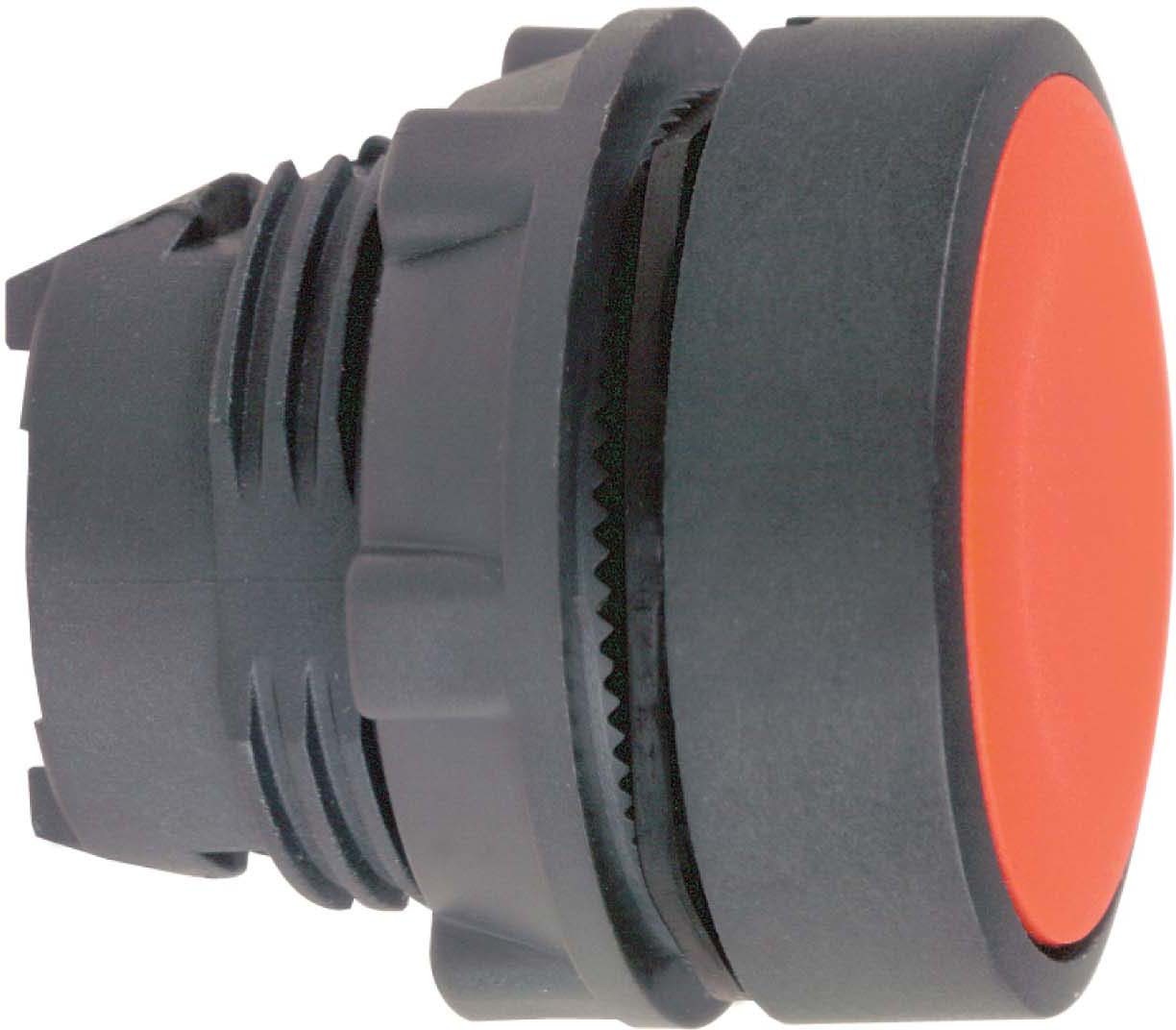 Schneider ZB5AA4 Drucktaster, Frontelement, Harmony XB5, Kunststoff, 22mm, rot, unbeschriftet, tastend