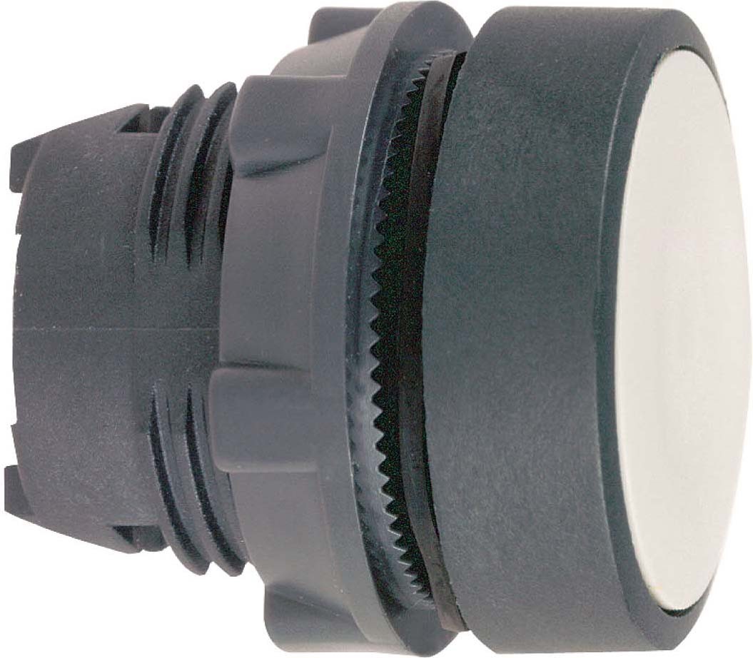 Schneider ZB5AA8 Drucktaster, Frontelement, Harmony XB5, Kunststoff, 22mm, gelb, unbeschriftet, tastend