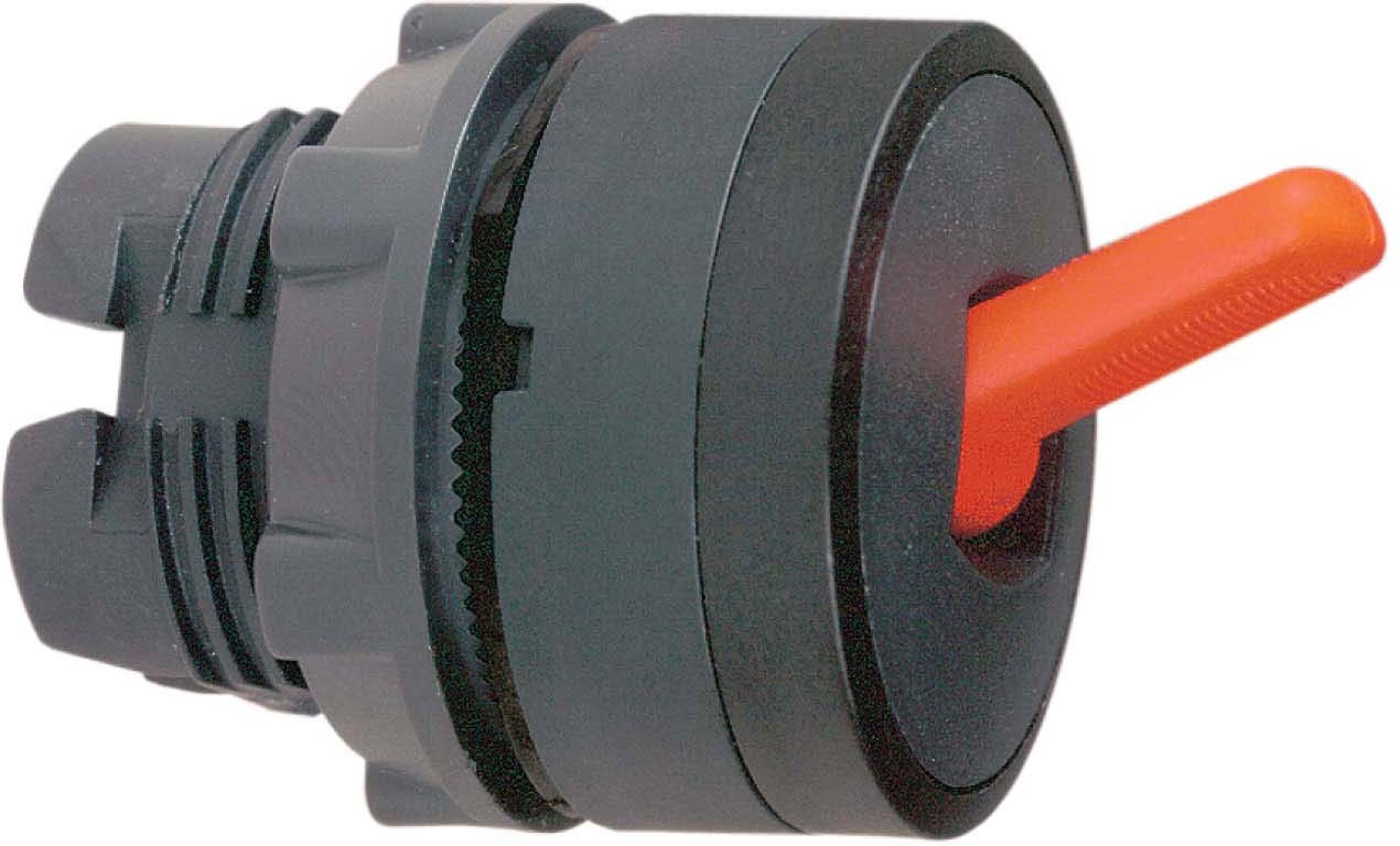 Schneider ZB5AD2804 Kippschalter, Frontelement, Harmony XB5, Kunststoff, 22mm, rot, 2 Stellungen, rastend