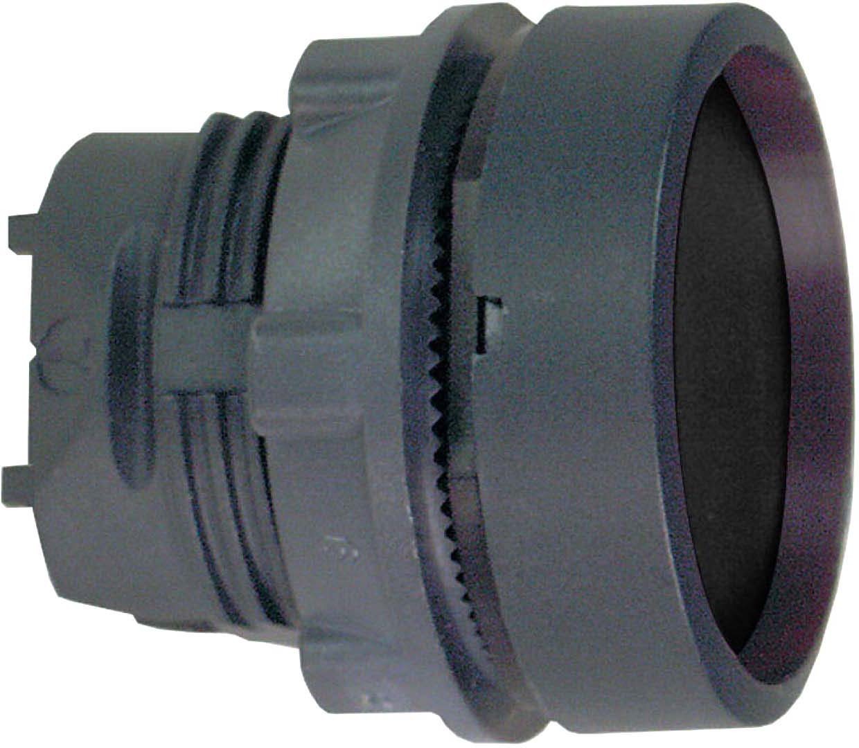 Schneider ZB5AH02 Drucktaster, Frontelement, Harmony XB5, Kunststoff, 22mm, schwarz, unbeschriftet, rastend