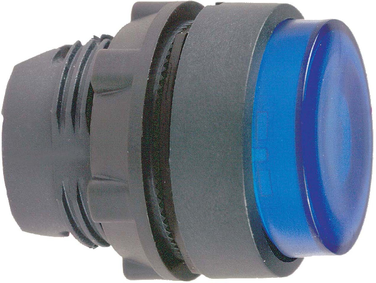 Schneider Electric ZB5AH63 Frontelement für Leuchtdrucktaster ZB5 rastend blau Ø 22 mm