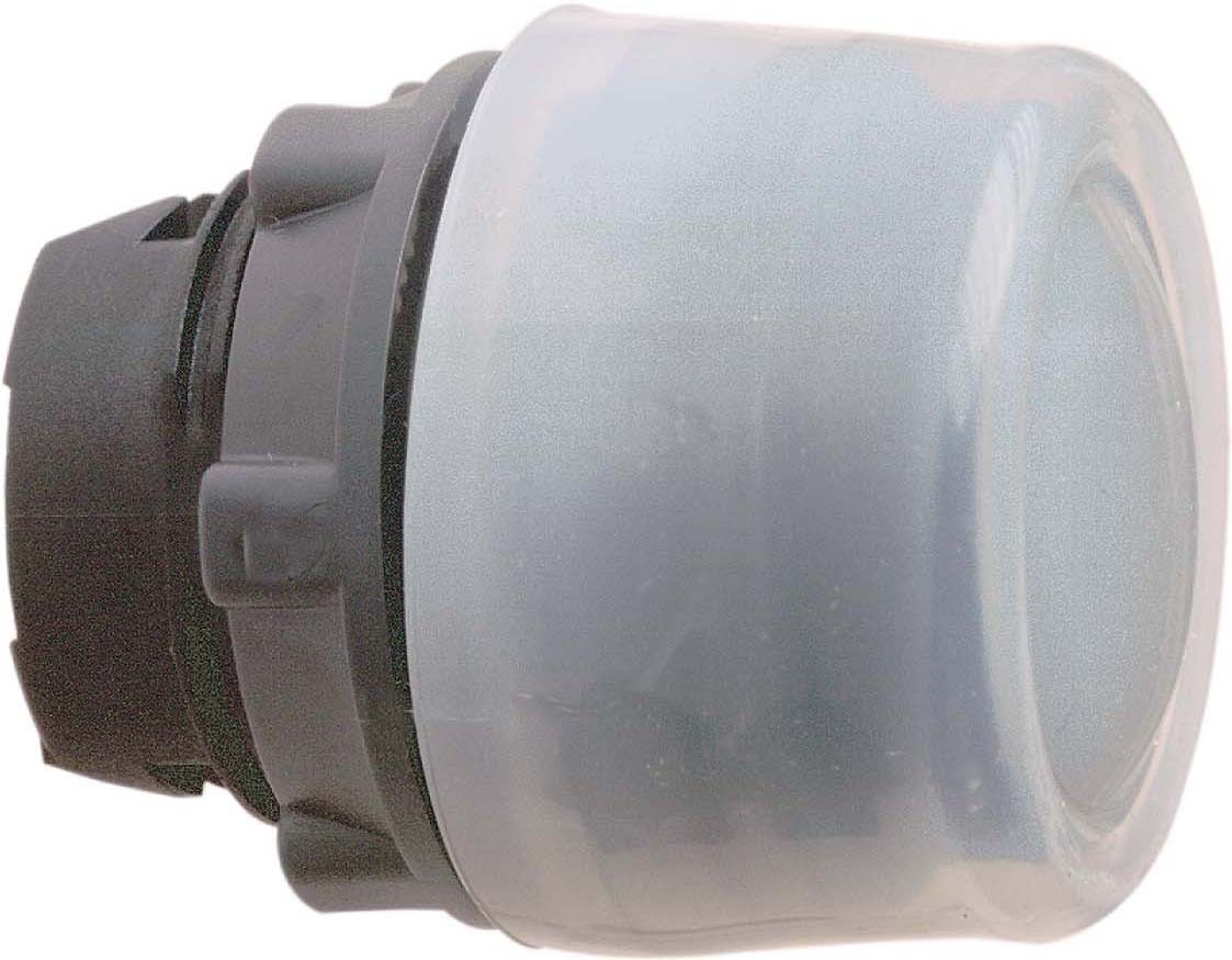 Schneider ZB5APA2 Drucktaster, Frontelement, Harmony XB5, Kunststoff, 22mm, schwarz, unbeschriftet, tastend, mit Schutzkappe