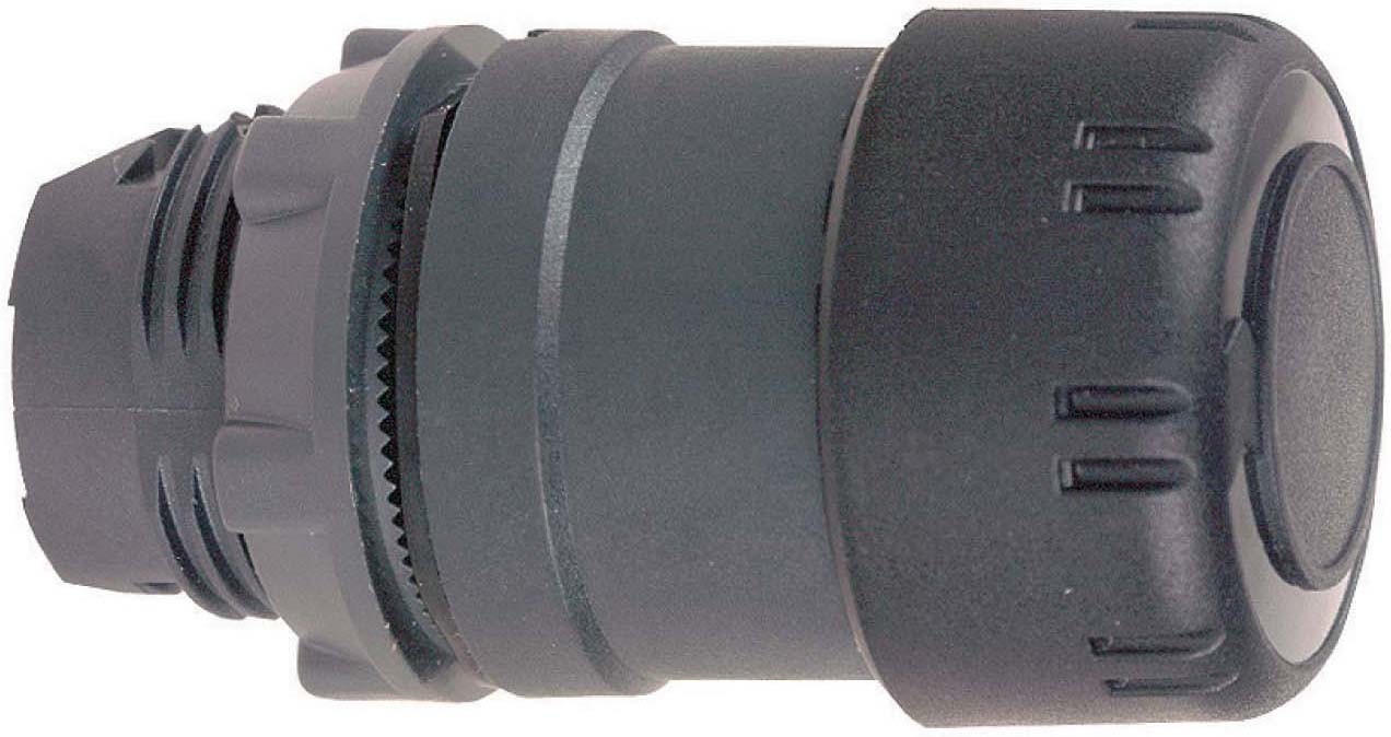 Schneider ZB5AS42 Pilzdrucktaster, Frontelement, Harmony XB5, Kunststoff, 22mm, schwarz, Pilz 30mm, Drehentriegelung
