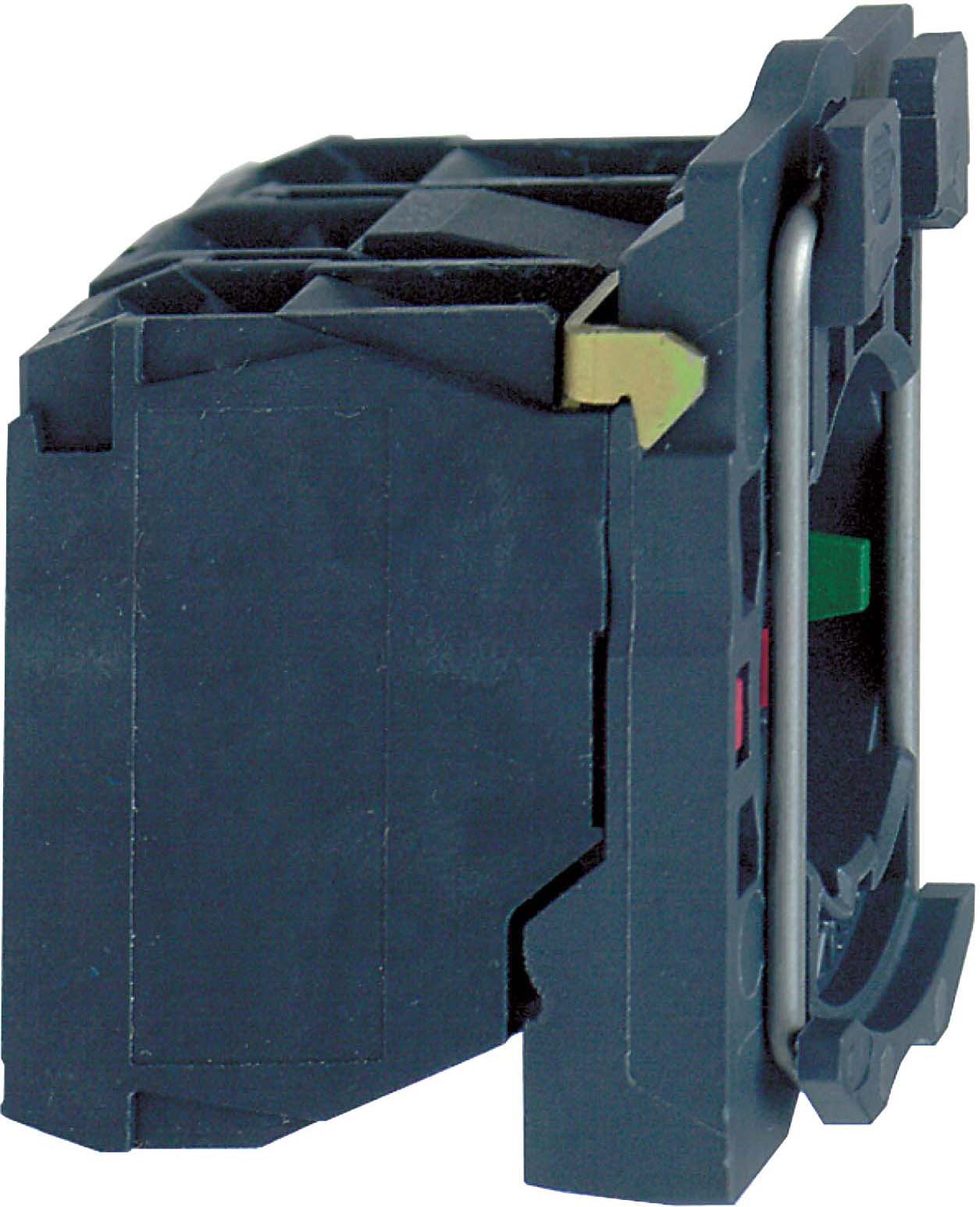 Schneider ZB5AW063 Lampenfassung mit Befestigungsflansch, Harmony XB5, Kunststoff, weiß, Lampe BA9s, 2S, 250V
