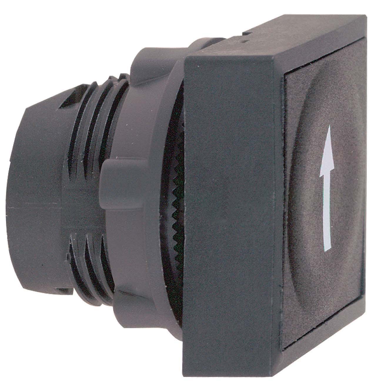 Schneider Electric ZB5CA2912 Frontelement für Drucktaster ZB5 tastend schwarz Ø 22 mm