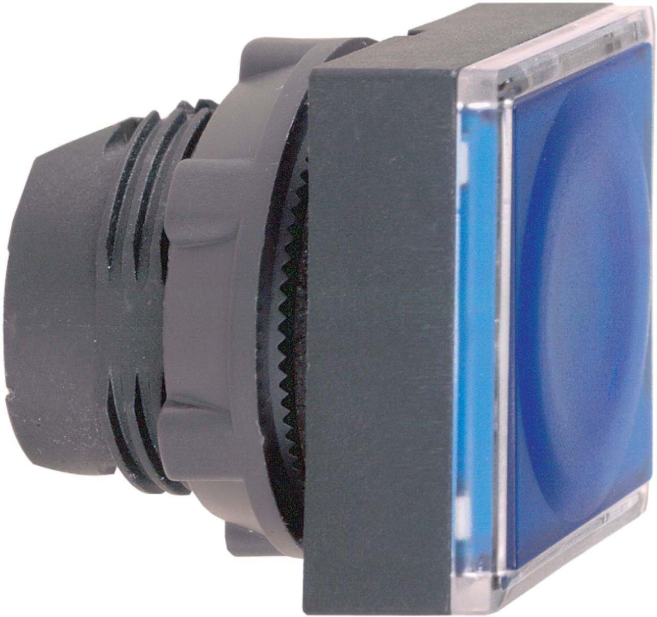 Schneider Electric ZB5CH363 Frontelement für Leuchtdrucktaster ZB5 rastend blau Ø 22 mm