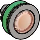 Schneider ZB5FW343 Leuchtdrucktaster, Frontelement, Harmony XB5F, Kunststoff, 30mm, rot, für universelle LED