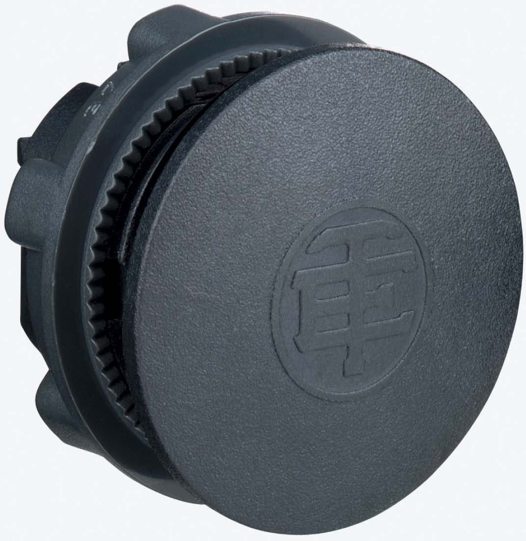 Schneider Electric ZB5SZ3 Blindstopfen rund für Ø 22mm Geräte schwarz