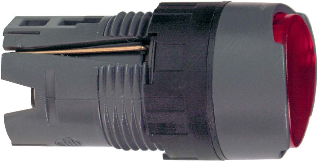 Schneider ZB6AF4 Frontelement für Leuchtdrucktaster ZB6, rastend, rot, Ø 16 mm