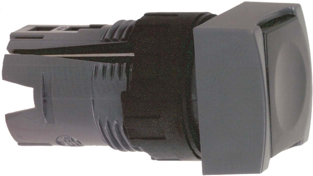 Schneider ZB6CA2 Frontelement für Drucktaster ZB6, tastend, schwarz, Ø 16 mm