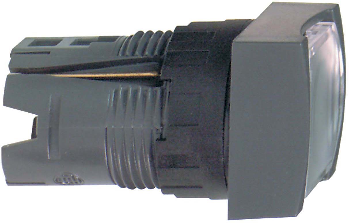 Schneider ZB6CF1 Frontelement für Leuchtdrucktaster ZB6, rastend, weiß, Ø 16 mm
