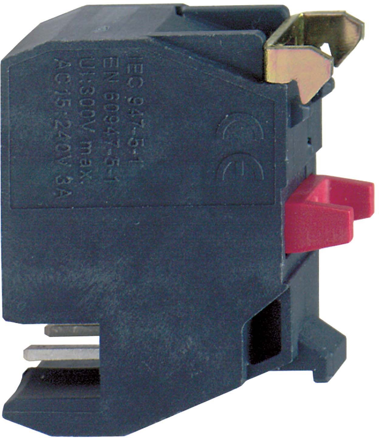 Schneider ZBE1024 Hilfsschalter, Kontaktblock, Harmony XB4 und XB5, 22mm, 30mm, Steckverbinder, 1Ö