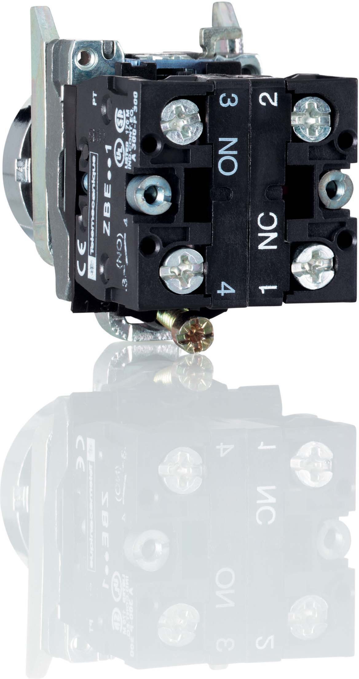 Schneider ZBE503 Hilfsschalter, Kontaktblock, Harmony XB4 und XB5, 22mm, 30mm, Schraubklemme, hohe Last, doppelt, 2S