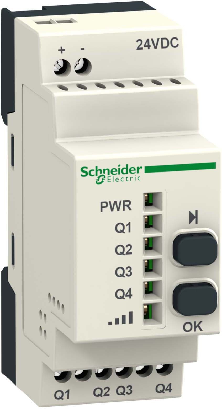 Schneider ZBRRC Empfänger, Harmony XB5R, programmierbar, 4 PNP Augänge, 200mA, 24V DC, monostabil