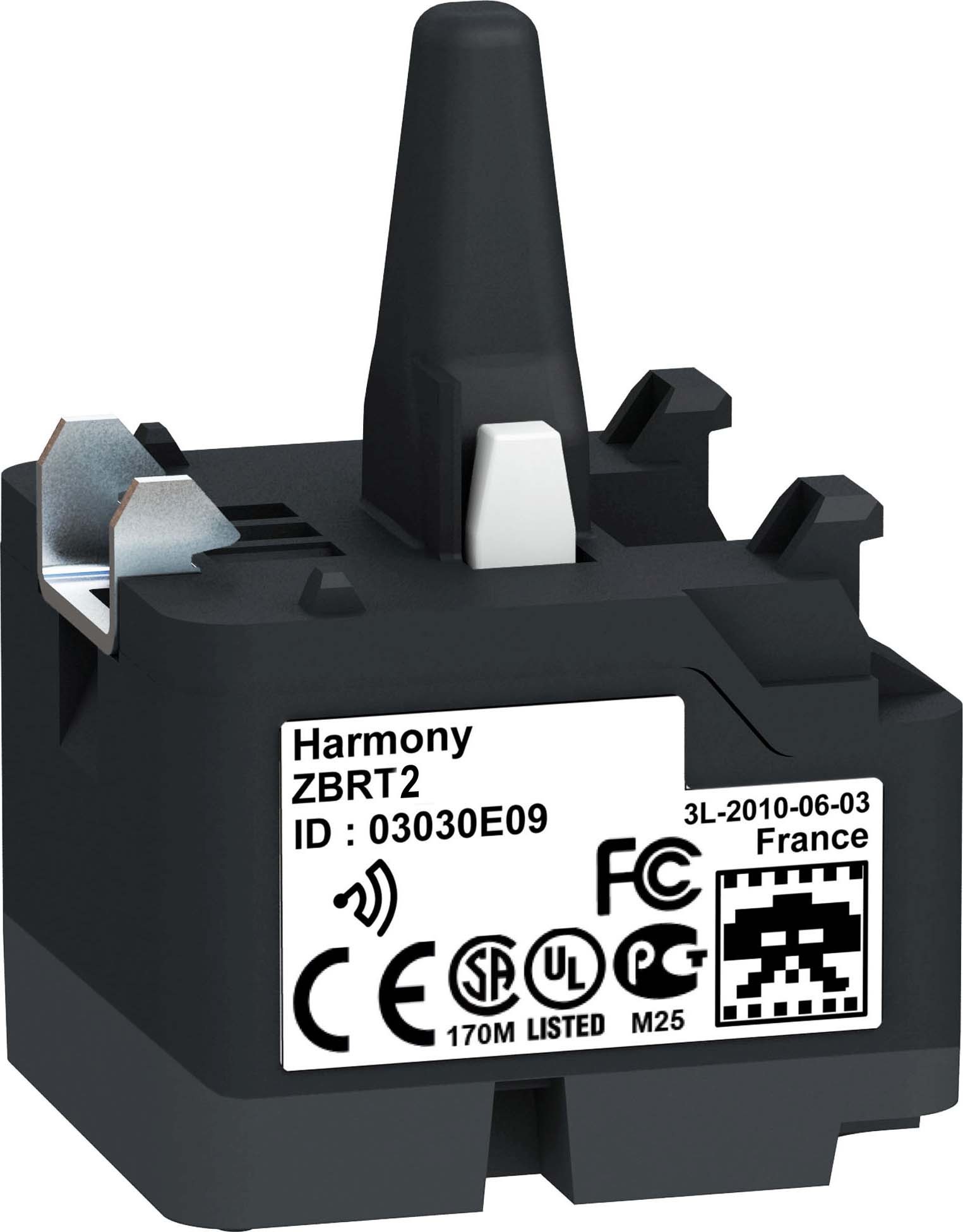 Schneider ZBRT2 Funk Hilfsschalter, Sender, batterielos, kabellos, 1 Signal bei Betätigung, 1 Signal bei Loslassen