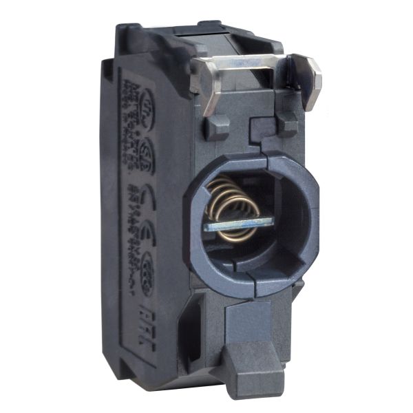 Schneider Electric ZBVM44 Lampenfassung mit rotem LED-Modul 230-240V für Frontelem. Ø22 für Tegostecker 5 Stück