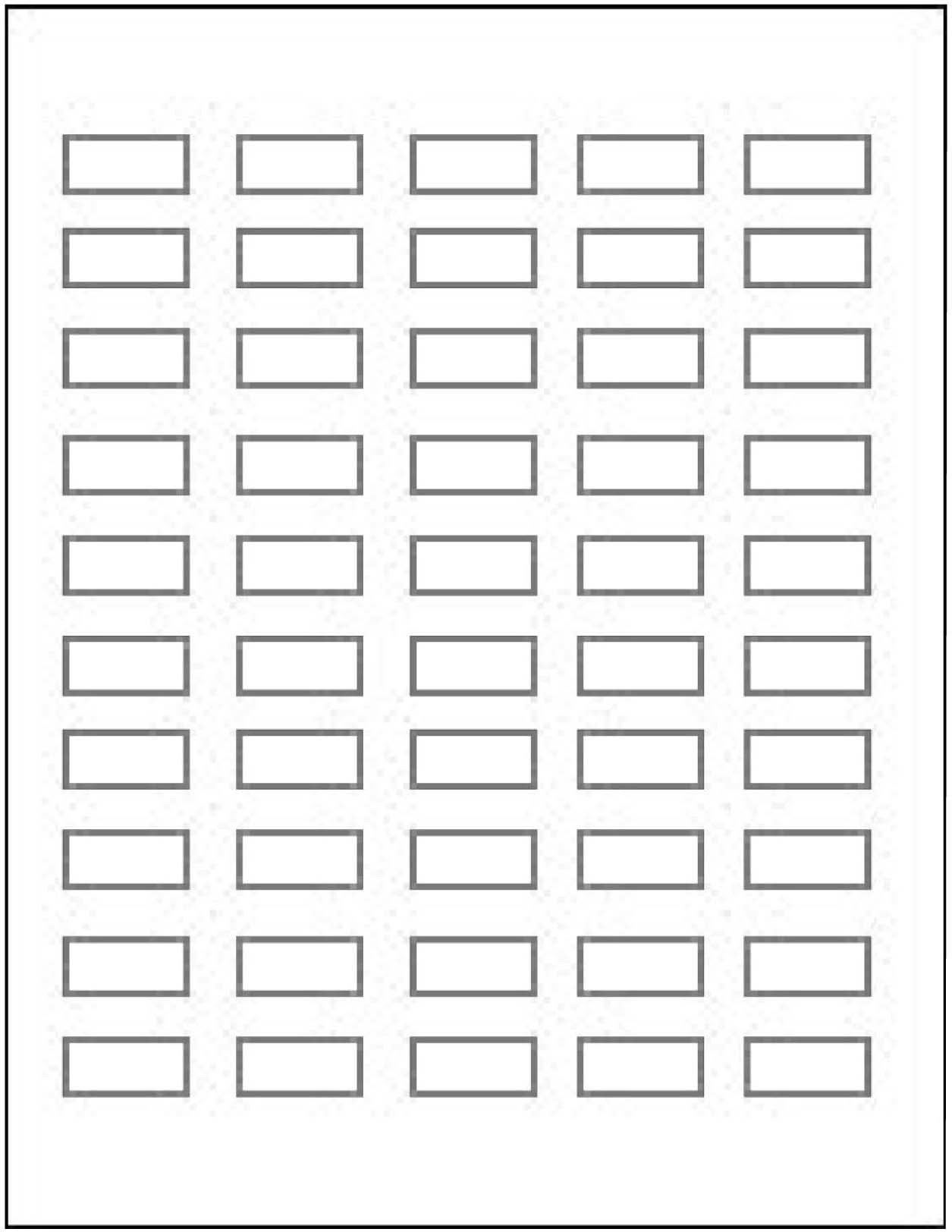 Schneider ZBY001 Bogen mit 50 Leerschildern, f. Schildträger, neutral