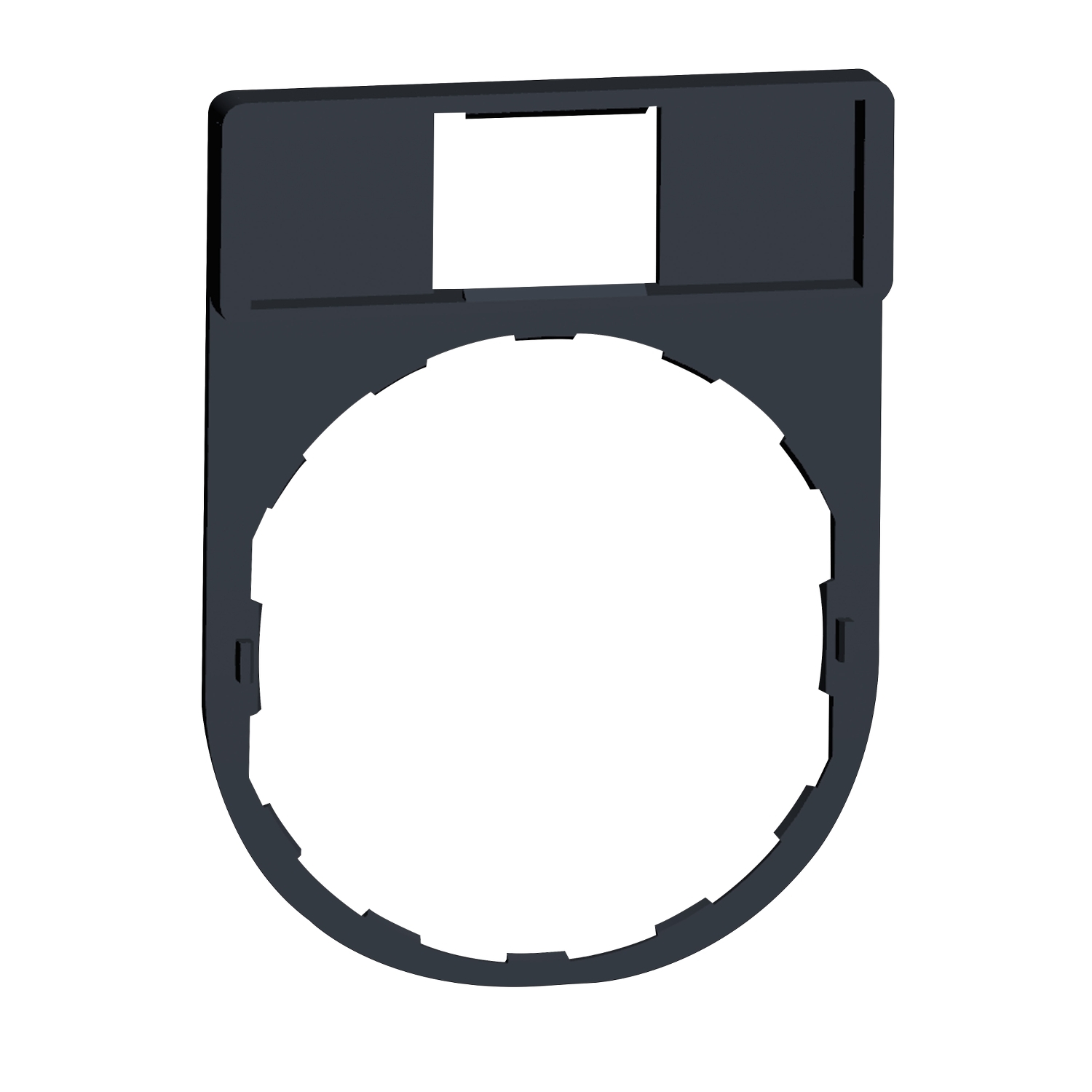 Schneider ZBZ32 Schildträger 30x40mm o. Schild, für Ø 22 Geräte