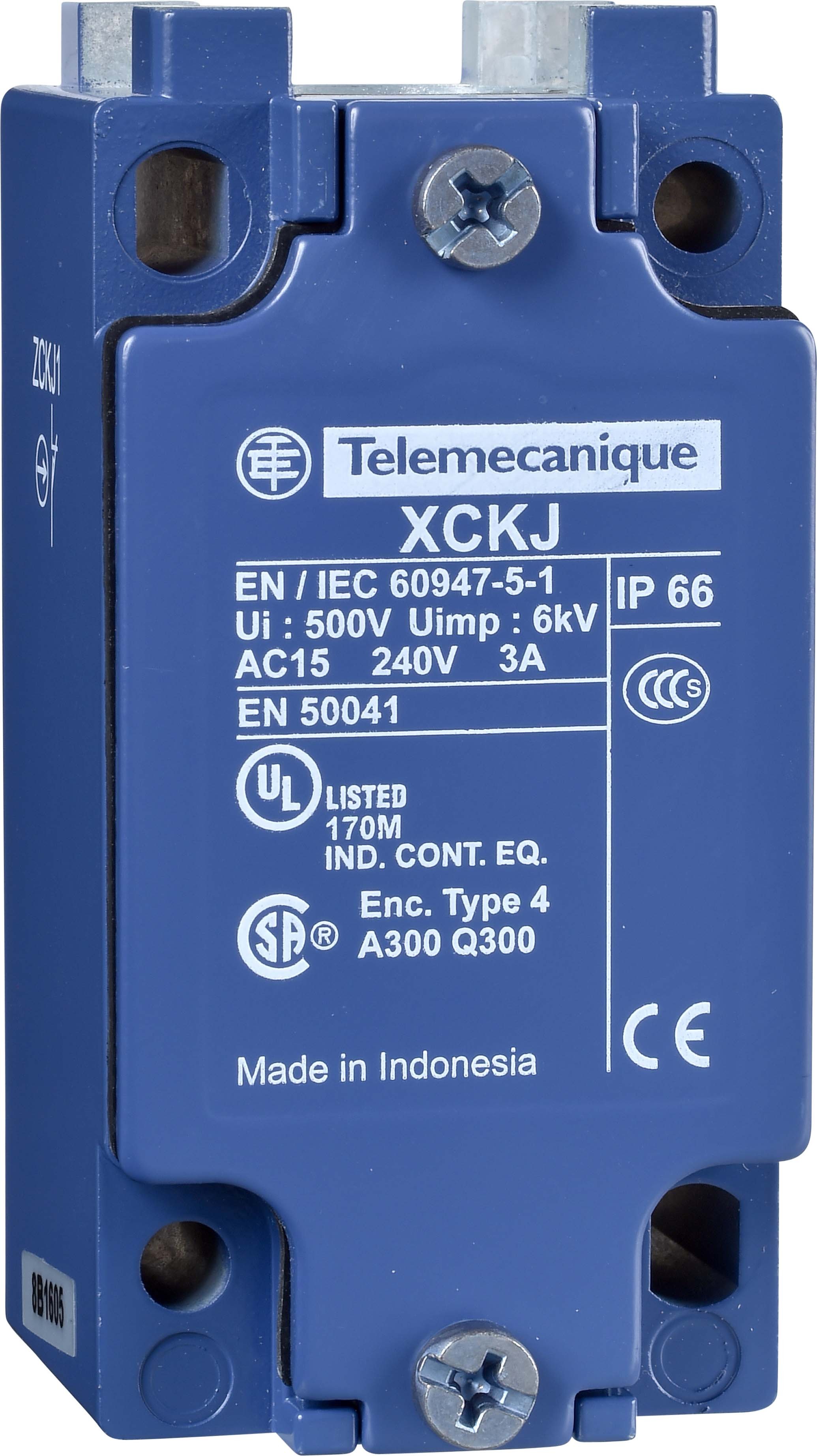 Schneider Electric ZCKJD37H29 ZCKJ-Pos.sch.geh. Monoblockgehäuse 2Ö+1S gest. schalt. M20