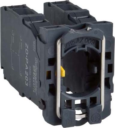 Schneider ZD5PA203 Hilfsschalterblock, für Joystick, 4 Richtungen, Ø 22, 1S pro Richtung