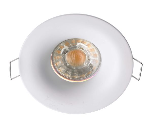 Deko-Light 110017 Einbaustrahler, Altair Rund, 1x max. 35 W MR16, Weiß, Spannungskonstant, 12 V/AC