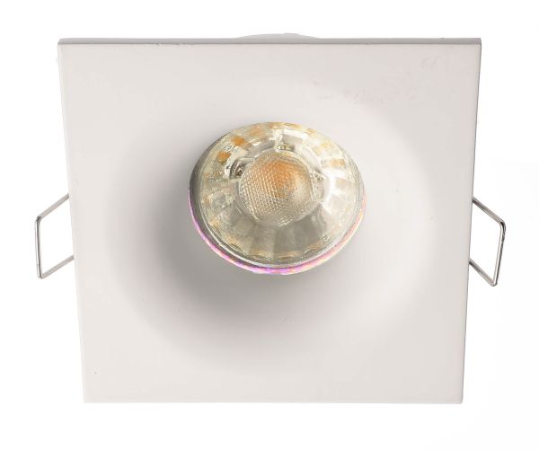 Deko-Light 110018 Einbaustrahler, Altair Eckig, 1x max. 35 W MR16, Weiß, Spannungskonstant, 12 V/A