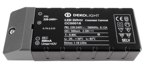 Deko-Light 180513 Netzgerät BASIC CC CC50018/18W