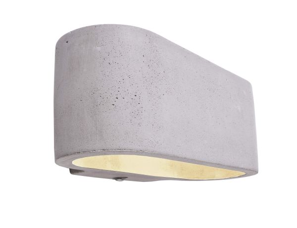 Deko-Light 341176 Wandaufbauleuchte, Atria, 1x max. 25 W G9, Grau, 220-240 V/AC, 50 / 60 Hz, IP 20