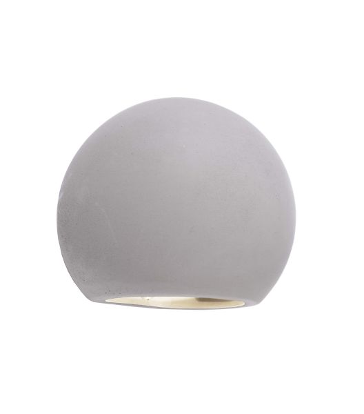 Deko-Light 341177 Wandaufbauleuchte, Osano II, 1x max. 25 W G9, Grau, 220-240 V/AC, 50 / 60 Hz, IP