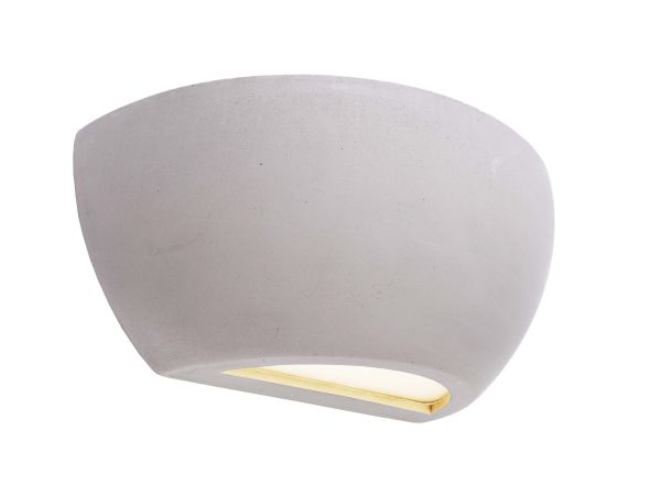 Deko-Light 341179 Wandaufbauleuchte, Netito II, 1x max. 25 W E14, Grau, 220-240 V/AC, 50 / 60 Hz,
