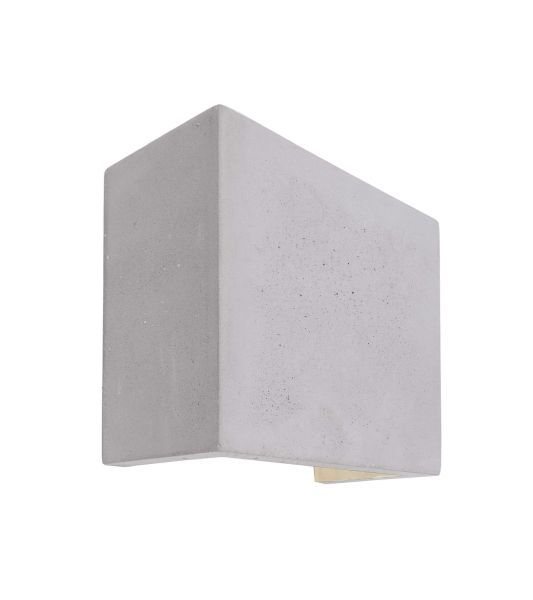 Deko-Light 341180 Wandaufbauleuchte, Quinta II, 6 W, 3000 K, Grau, 220-240 V/AC, 50 / 60 Hz, IP 20