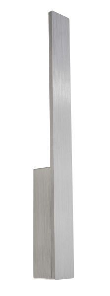 Deko-Light 341207 Wandaufbauleuchte, Parala 425 mm, 5,5 W, 3000 K, Silber, 100-240 V/AC, 50 / 60 H