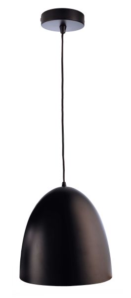 Deko-Light 342054 Pendelleuchte, Bell, 1x max. 40 W E27, Schwarz, 220-240 V/AC, 50 / 60 Hz, IP 20