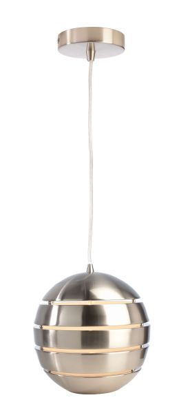 Deko-Light 342138 Pendelleuchte, Ankaa 280 mm, 1x max. 40 W E27, Edelstahl, 220-240 V/AC, 50 / 60