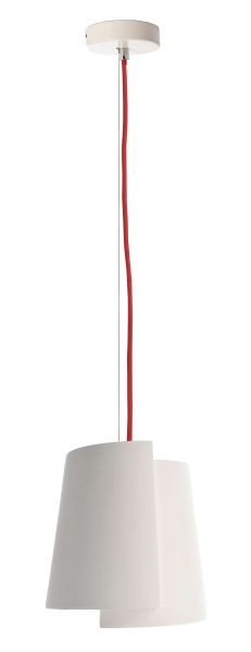 Deko-Light 342144 Pendelleuchte, Twister I 180 mm, 1x max. 25 W E14, Weiß, 220-240 V/AC, 50 / 60 H