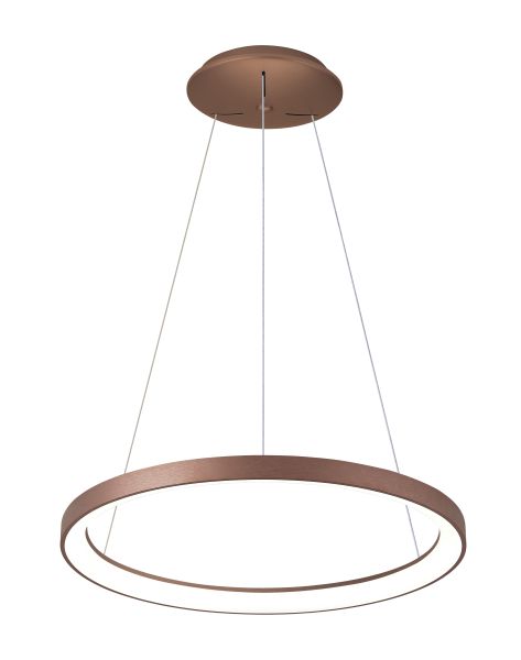 Deko-Light 342196 Pendelleuchte, Merope 600, 42 W, DIM, 3000/4000 K, Kaffee, 220-240 V/AC, 50 / 60