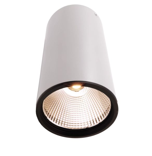 Deko-Light 348063 Deckenaufbauleuchte, Luna, 40 W, 3000 K, Weiß, 220-240 V/AC, 50 / 60 Hz, IP 20