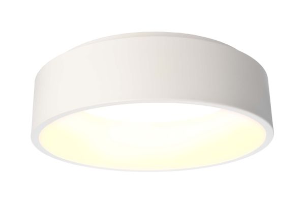 Deko-Light 348103 Deckenaufbauleuchte, Sculptoris 450 mm, 27 W, DIM, 3000 K, Weiß, 220-240 V/AC, 5