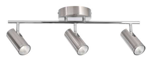 Deko-Light 348113 Deckenaufbauleuchte, Becrux III, 16 W, DIM, 3000 K, Silber, 220-240 V/AC, 50 / 6