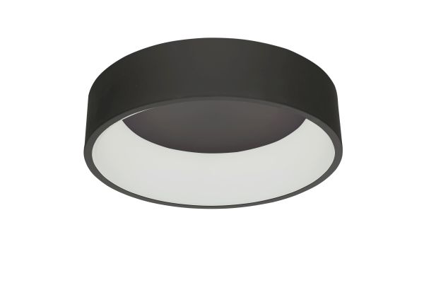 Deko-Light 348181 Deckenaufbauleuchte Sculptoris 400 mm 30,0W 3000/4000 K Schwarz