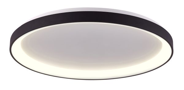 Deko-Light 348191 Deckenaufbauleuchte, Merope 600, 42 W, DIM, 3000/4000 K, Schwarz, 220-240 V/AC,