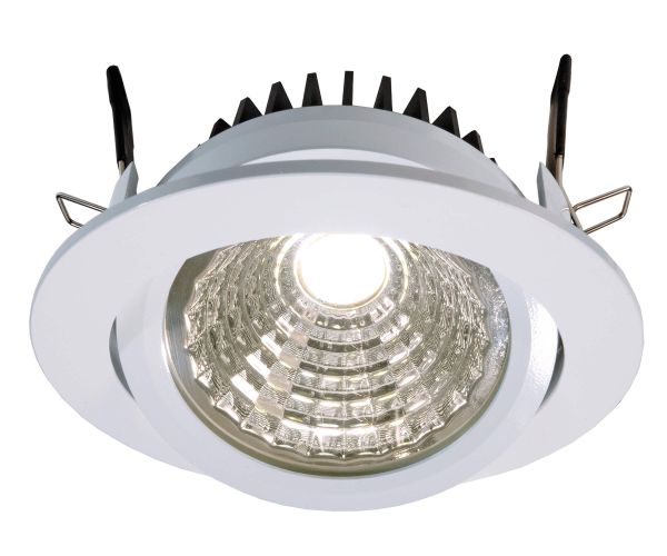 Deko-Light 565068 Einbaustrahler, COB 95 Noble, 10 W, 4000 K, Weiß, Stromkonstant, 26-27 V/DC, Bem