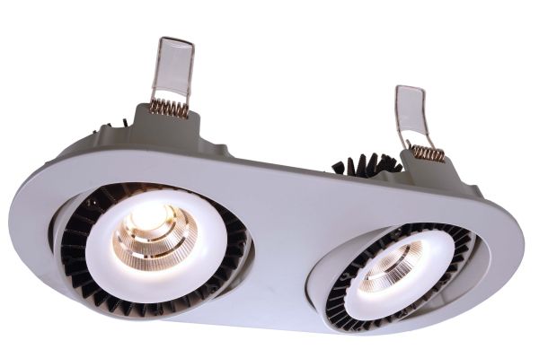Deko-Light 565106 Einbaustrahler, Shop II, 30 W, 4000 K, Silber, Stromkonstant, 30 V/DC, Bemessung