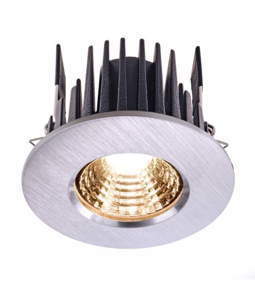 Deko-Light 565111 Einbaustrahler, COB 68 IP65, 6,5 W, 4000 K, Grau, Stromkonstant, 17-18 V/DC, Bem
