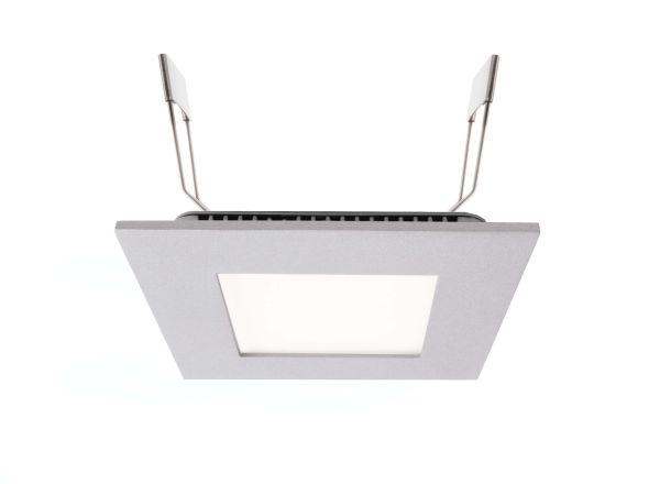 Deko-Light 565155 Downlight, LED Panel Square 8, 7 W, 4000 K, Grau, Stromkonstant, 18-19 V/DC, Bem