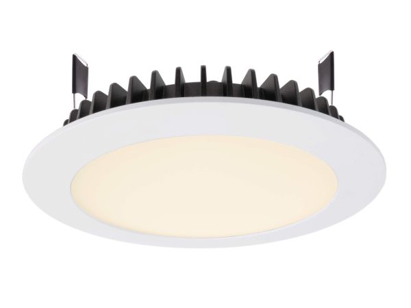 Deko-Light 565233 Downlight, LED Panel Round III, 20 W, 3000 K, Weiß, Stromkonstant, 28 V/DC, Beme