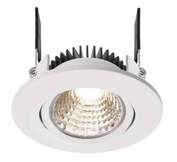 Deko-Light 565281 Einbaustrahler, COB-68-350mA-4000K-Rund-Weiß, Stromkonstant, 16-17 V/DC, Bemessu