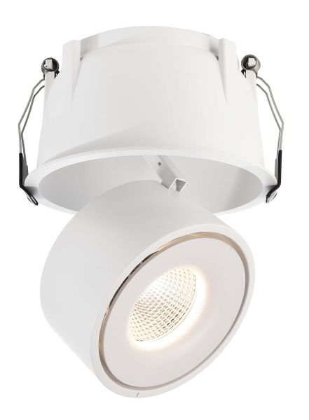 Deko-Light 565344 Einbaustrahler, Uni II Max Tilt, 24 W, 3000 K, Weiß, Stromkonstant, 34-35 V/DC,