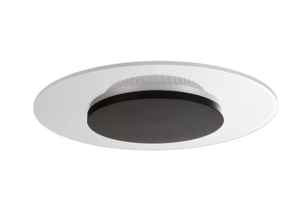 Deko-Light 620039 Deckenaufbauleuchte, Set Zaniah 290 mm, 12 W, DIM, 3000 K, Cover Schwarz, 220-24