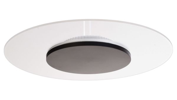 Deko-Light 620047 Deckenaufbauleuchte, Set, Zaniah 370 mm, 18 W, DIM, 3000 K, Cover Schwarz, 220-2